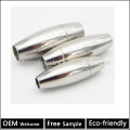 BX005 Atacado 304 inoxidável ímã de aço magnético pulseira DIY jóias Apreciações amostra livre 2/3/4/5/6/7 / 8MM